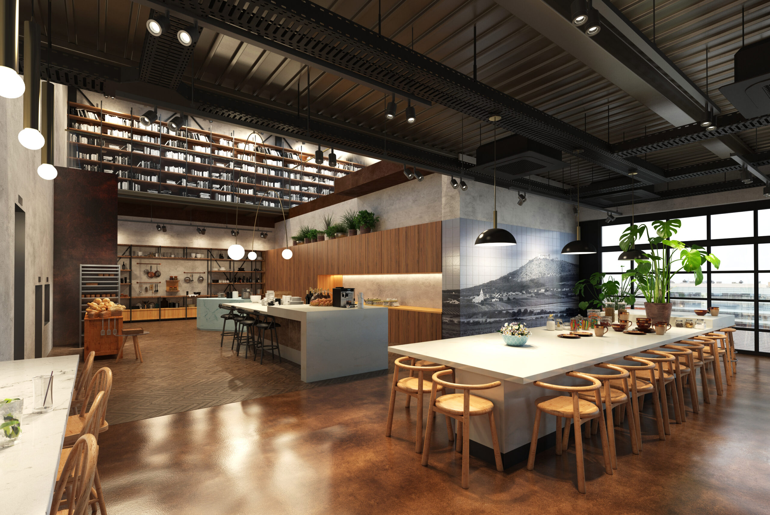 restaurant-interior-visualization-3d